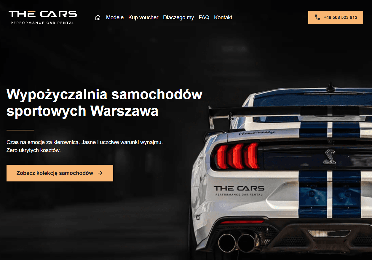 TheCars - platforma wynajmu samochodów
